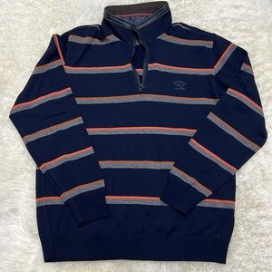 NWOT - Paul & Shark 3/4 zip Mens Sweater